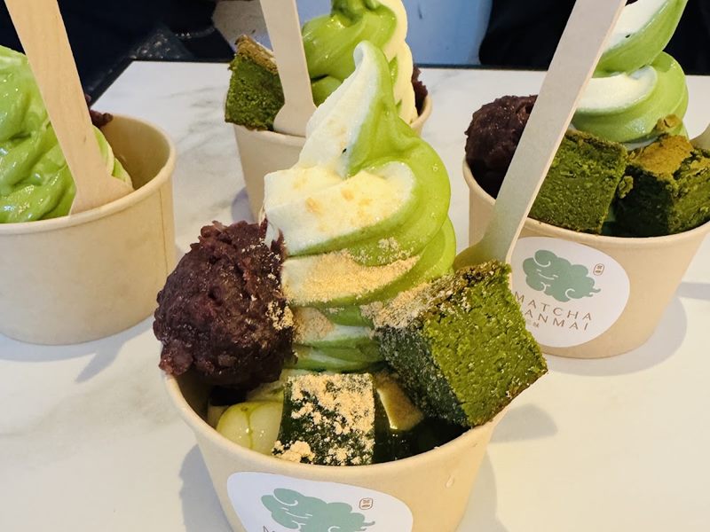 MATCHA ZANMAI food